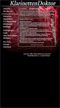 Mobile Screenshot of klarinettendoktor.de